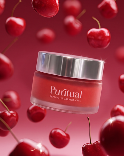 Cherry - Peptide Lip Barrier Mask
